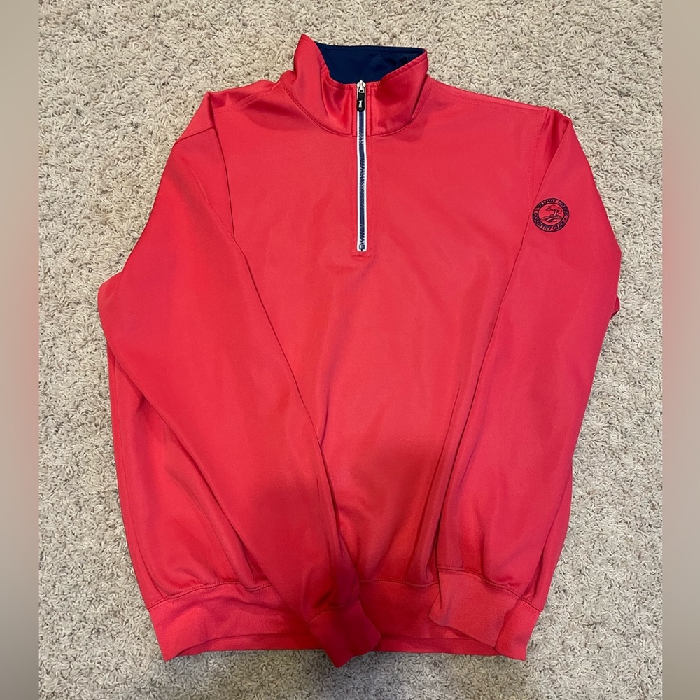 Fairway and Greene Quarter Zip Tech Pullover Men’s Medium